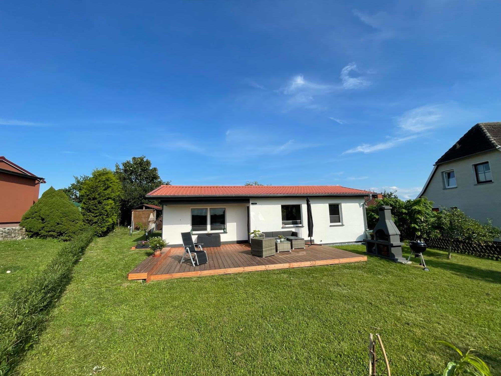 Bungalow Am Wreecher See Putbus Buitenkant foto